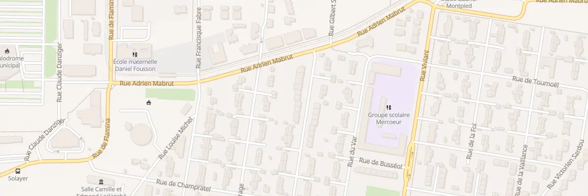 Plan du 155 Rue du Devoir à Clermont-Ferrand
