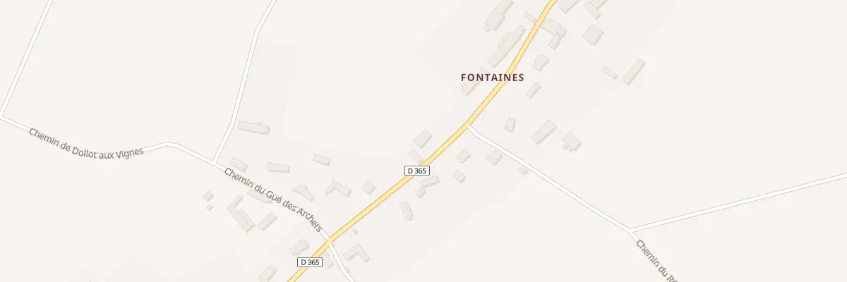 Plan du 41 Rte de Fontaines à Saint-Valérien