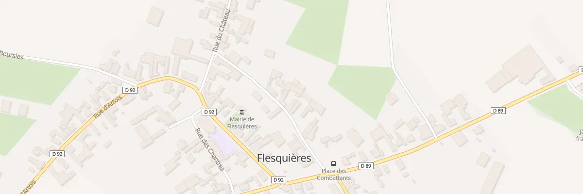 Plan du 8 Rue Cornotte à Flesquières
