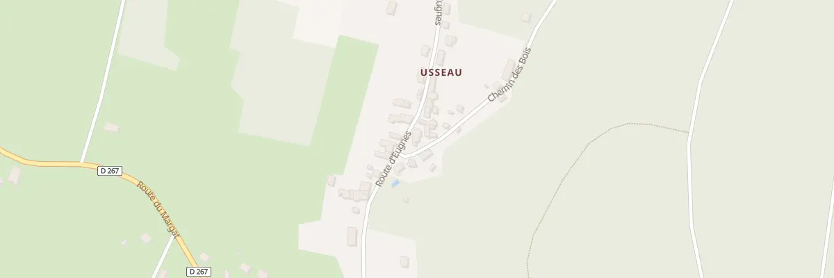 Plan du 276 Rte d’Eugnes à Parigny-les-Vaux