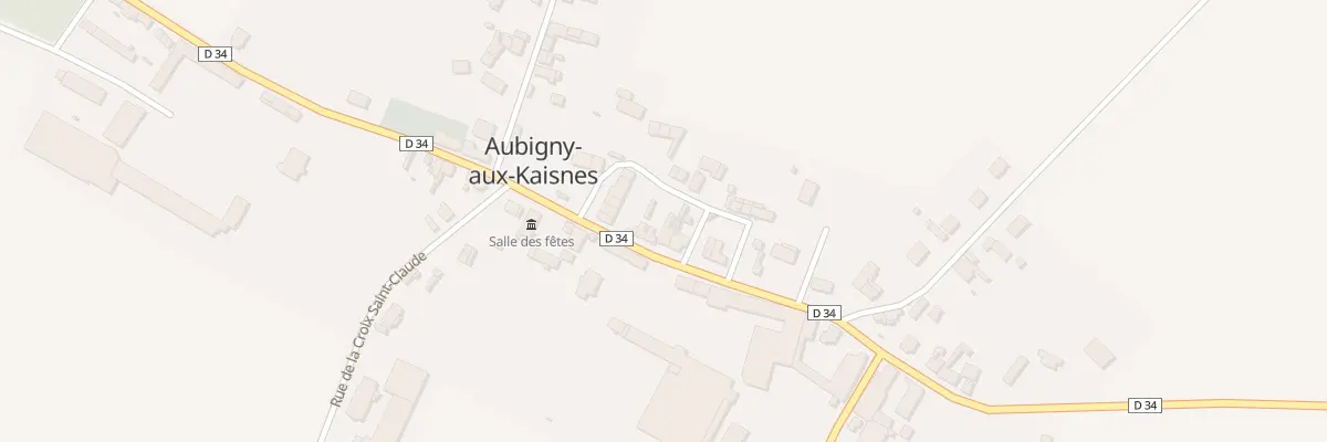 Plan du 24 Rue St Nicolas à Aubigny-aux-Kaisnes