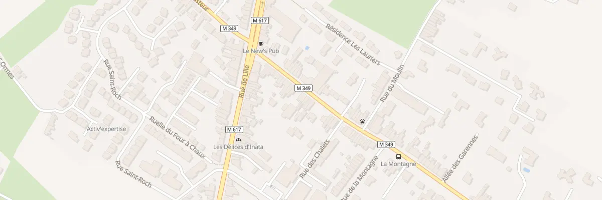 Plan du 14 Rue de Tourcoing à Roncq