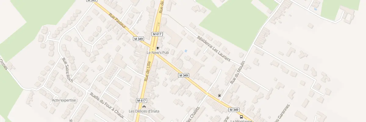 Plan du 11 Rue de Tourcoing à Roncq
