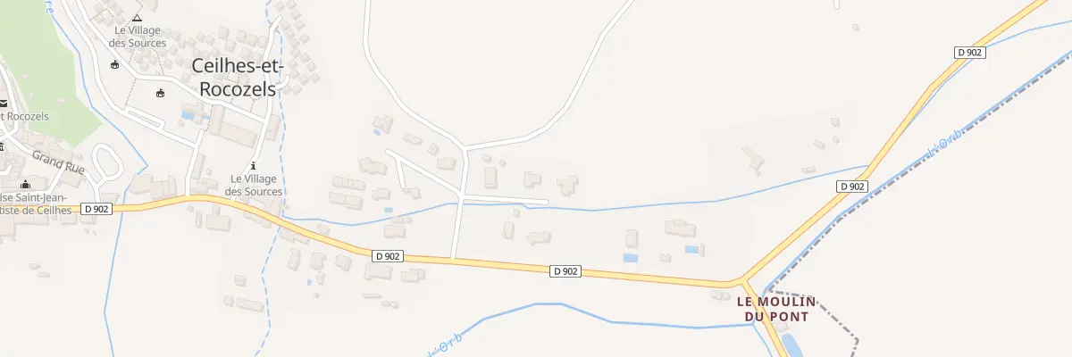 Plan du 30 Av de la Chapelle à Ceilhes-et-Rocozels