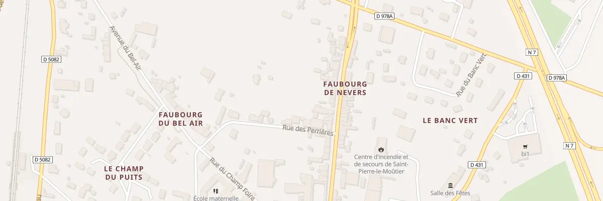 Plan du 55 Rue du Cdt Leiffeit à Saint-Pierre-le-Moûtier