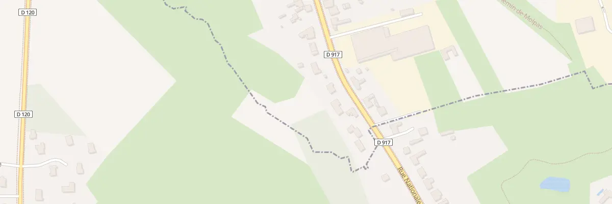 Plan du 6 Rue Nationale à Pont-à-Marcq