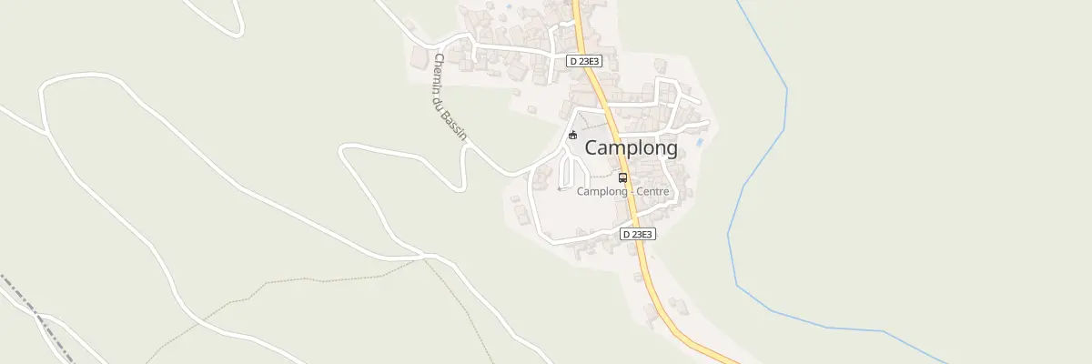 Plan du 5 Rue de la Grangette à Camplong
