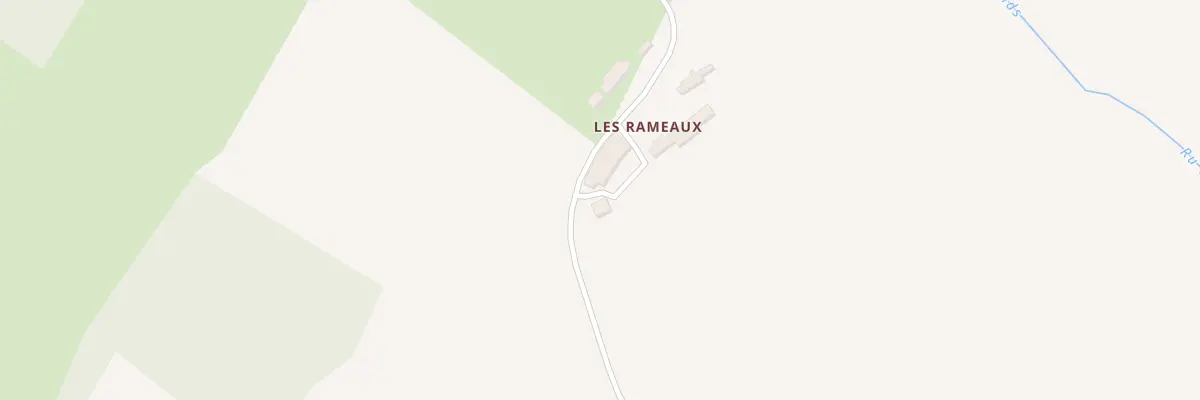 Plan du 9060 Les Rameaux (ham) à Ronchères
