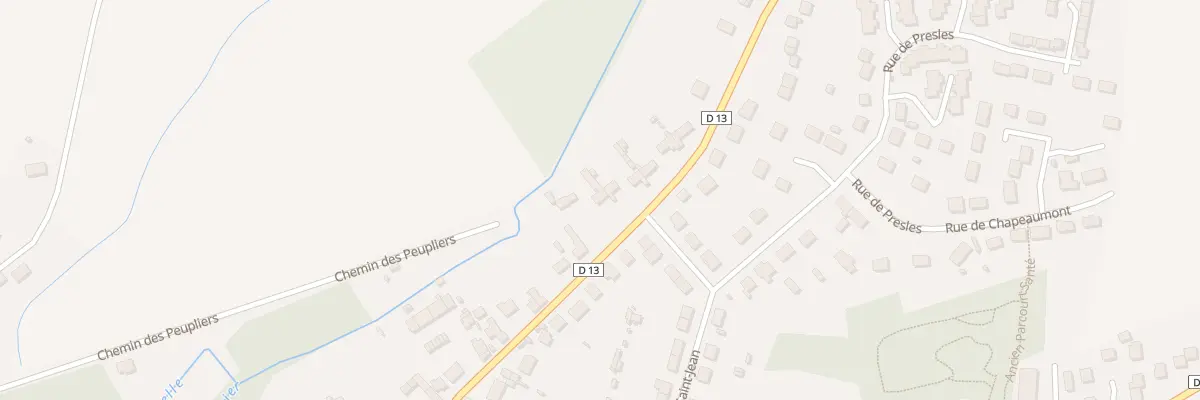 Plan du 43 Rue de Saint Christophe à Vic-sur-Aisne