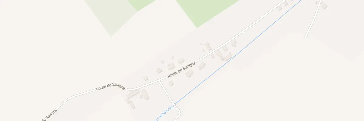Plan du 28A Rte de Savigny à Vernoy