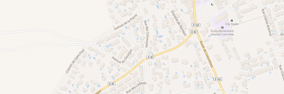 Plan du 30 Rue des Communes à Maureilhan