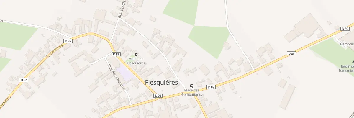 Plan du 4 Rue Cornotte à Flesquières