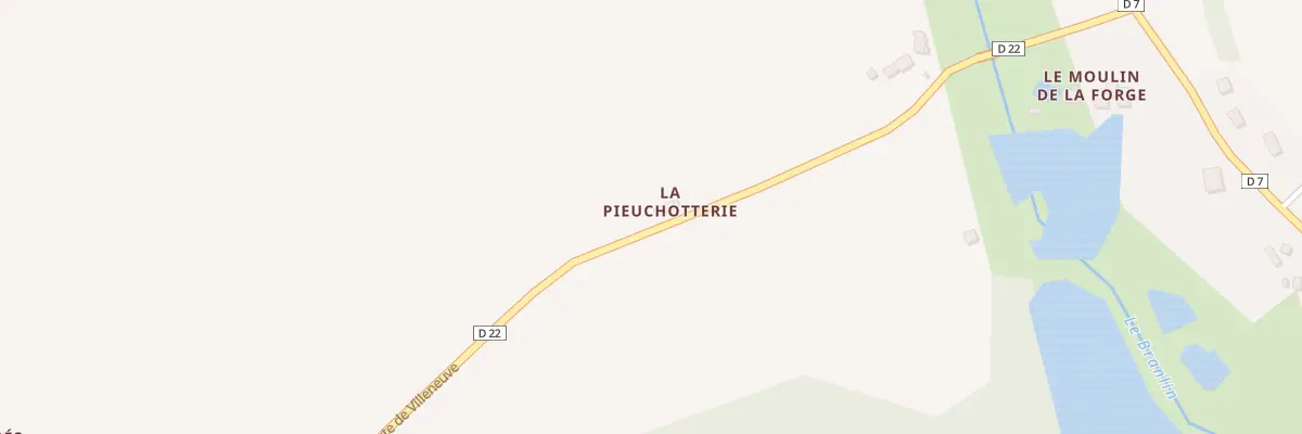 Plan du 10 Rte de Villeneuve à Tannerre-en-Puisaye