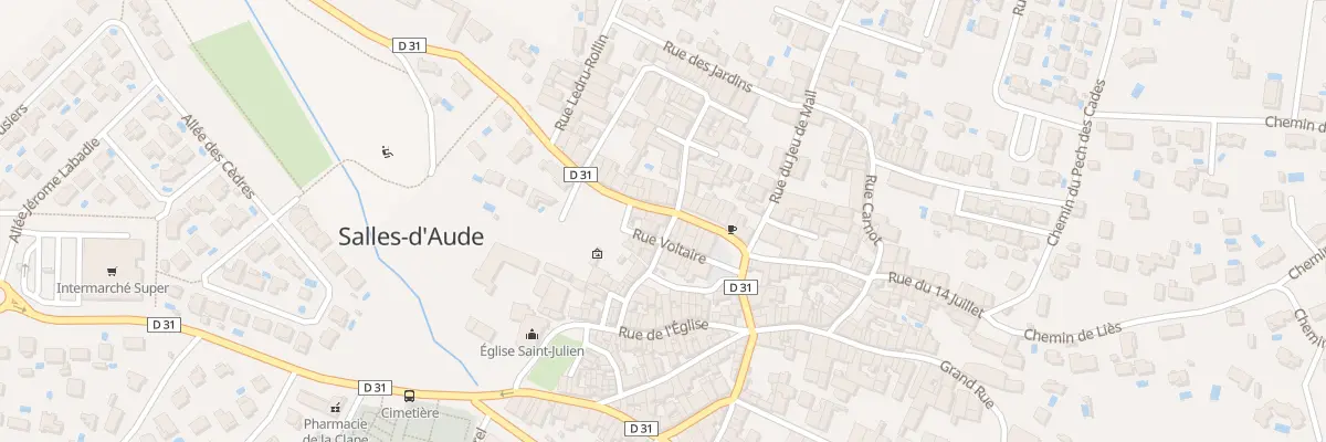 Plan du 9 Av de Nissan à Salles-d’Aude