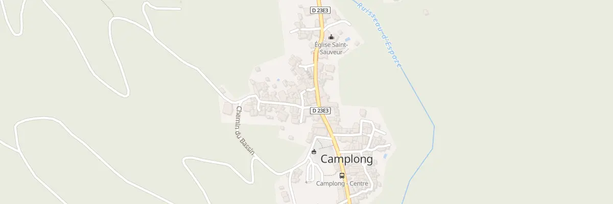 Plan du 2 Rue de la Rajole à Camplong