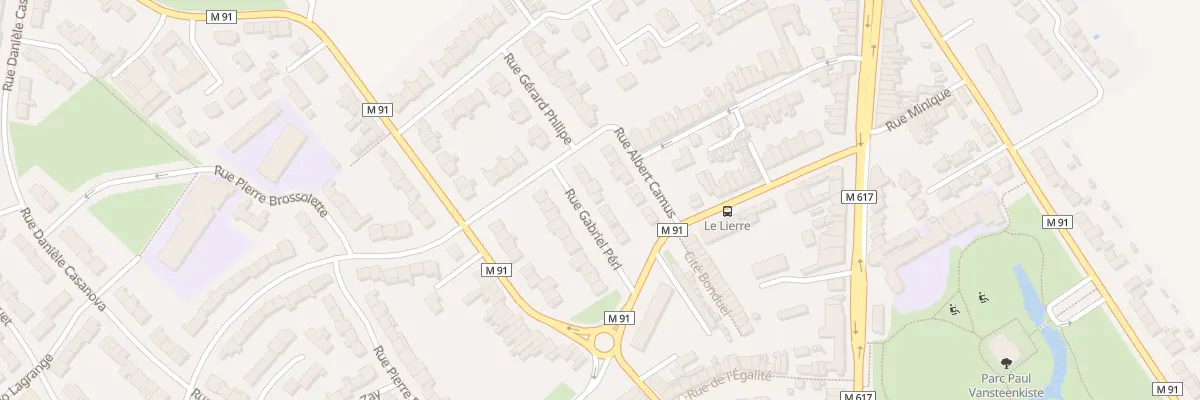 Plan du 10 Rue Gabriel Péri à Roncq