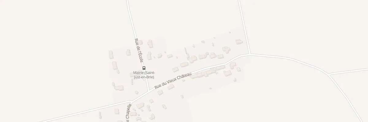 Plan du 13 Rue du Vieux Château à Saint-Just-en-Brie