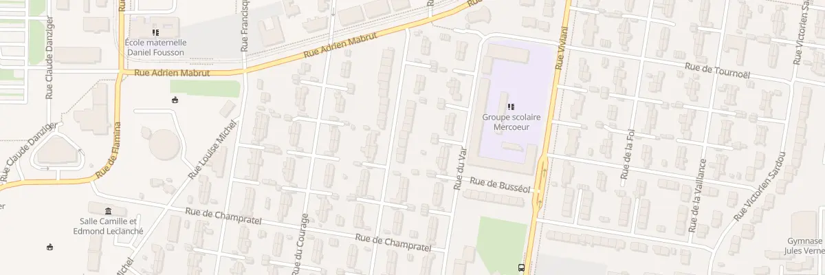 Plan du 132 Rue du Devoir à Clermont-Ferrand