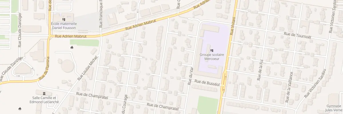 Plan du 136 Rue du Devoir à Clermont-Ferrand
