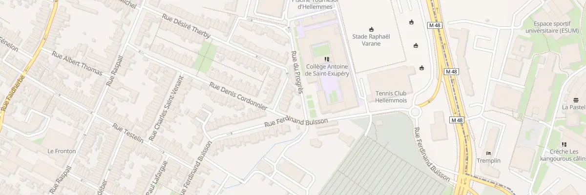 Plan du 71 Rue Désiré Therby à Lille