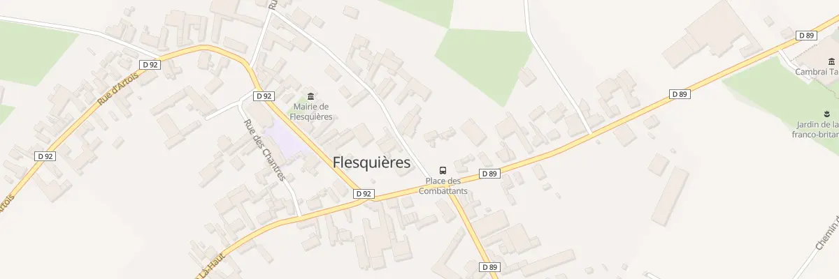Plan du 2 Rue Cornotte à Flesquières