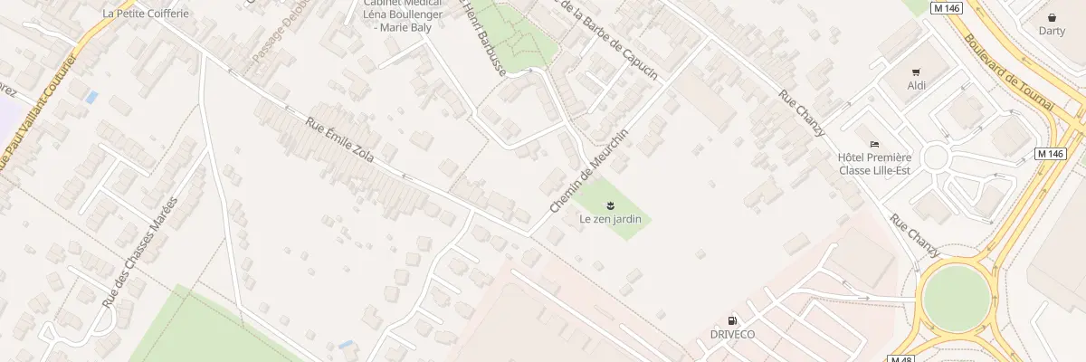 Plan du 21 Che de Meurchin à Lezennes