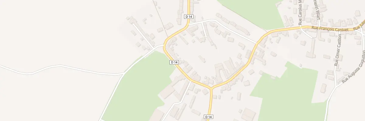 Plan du 5 Rue Georges Watisse à Oisy-le-Verger