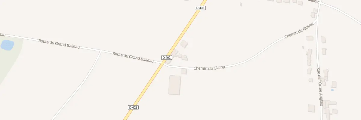 Plan du 3 Che de Glairet à Jouarre