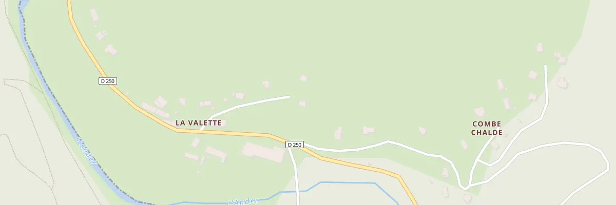 Plan du 3 La Valette à Saint-Georges