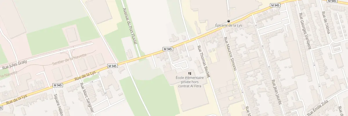 Plan du 173 Rue de la Lys à Halluin