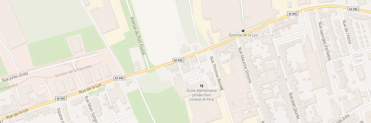 Plan du 163 Rue de la Lys à Halluin