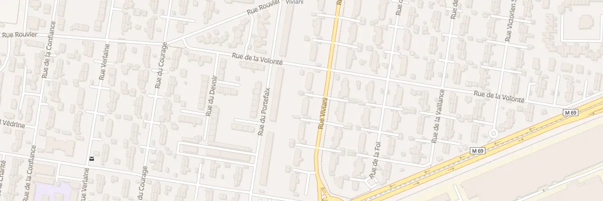Plan du 33 Rue Viviani à Clermont-Ferrand