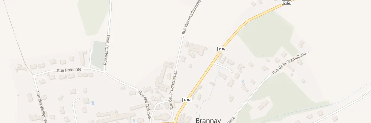 Plan du 4 Rue des Prudhommes à Brannay