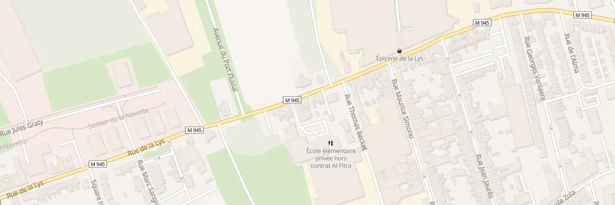 Plan du 161 Rue de la Lys à Halluin