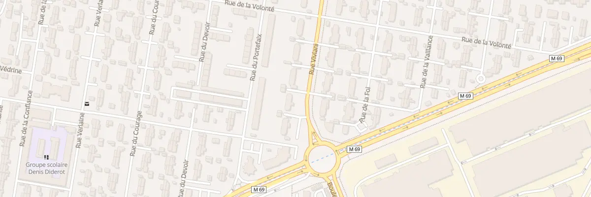 Plan du 15 Rue Viviani à Clermont-Ferrand