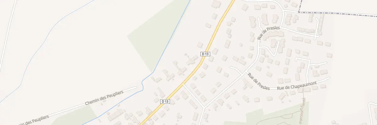 Plan du 51 Rue de St Christophe à Vic-sur-Aisne