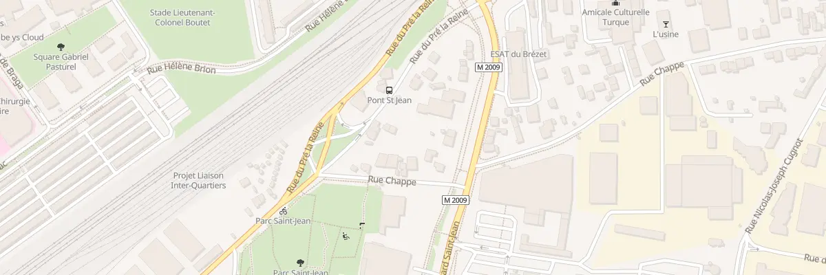 Plan du 9 Rue Chappe à Clermont-Ferrand