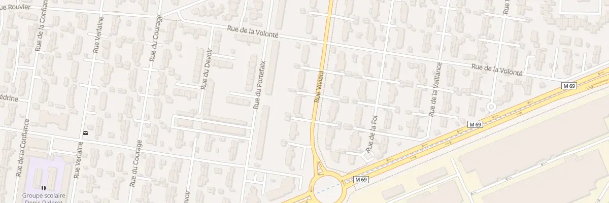 Plan du 23 Rue Viviani à Clermont-Ferrand