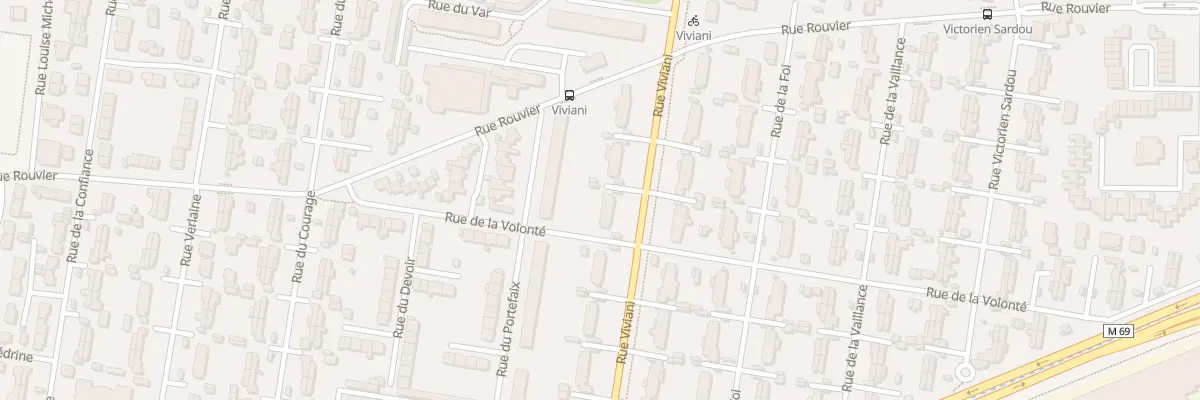 Plan du 45 Rue Viviani à Clermont-Ferrand