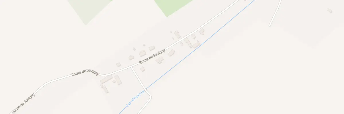 Plan du 29B Rte de Savigny à Vernoy