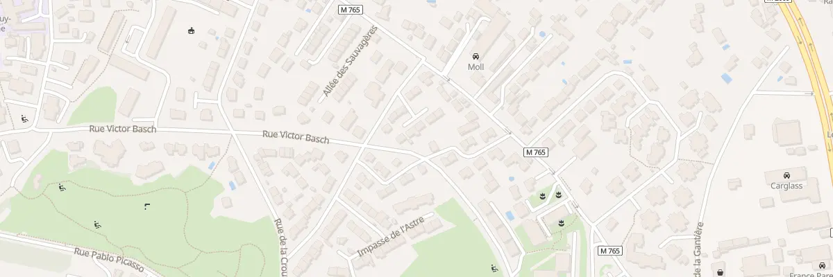 Plan du 34 Rue Pierre Doussinet à Clermont-Ferrand