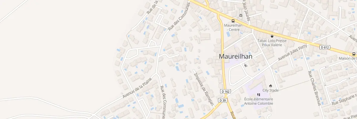 Plan du 2 Imp Domitienne à Maureilhan