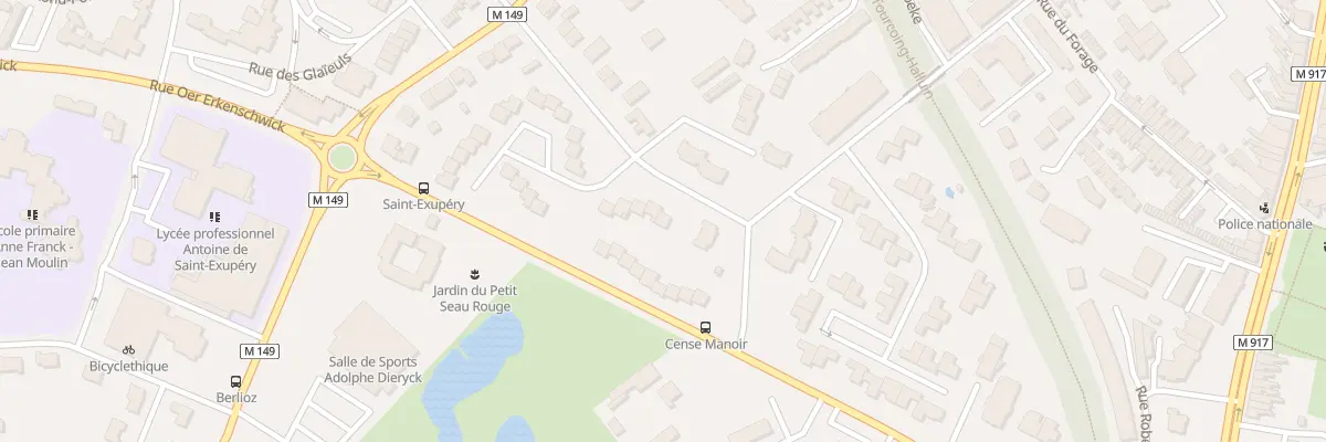 Plan du 124 Rue Anatole France à Halluin