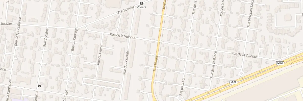 Plan du 37 Rue Viviani à Clermont-Ferrand