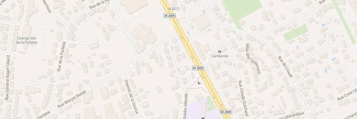 Plan du 9004 Che de la Source à Clermont-Ferrand