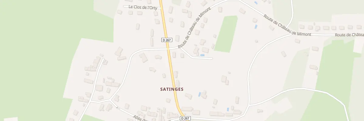 Plan du 1029 Rte du Château de Mimont à Parigny-les-Vaux