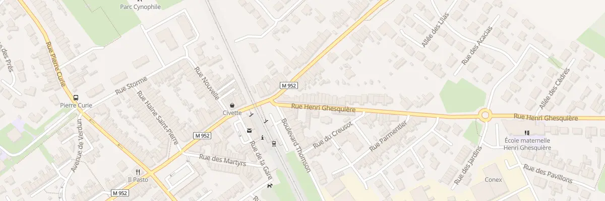 Plan du 3 Rue Henri Ghesquiere à Lesquin