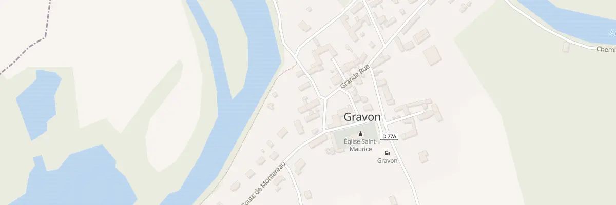 Plan du 6 Rue du Bac à Gravon