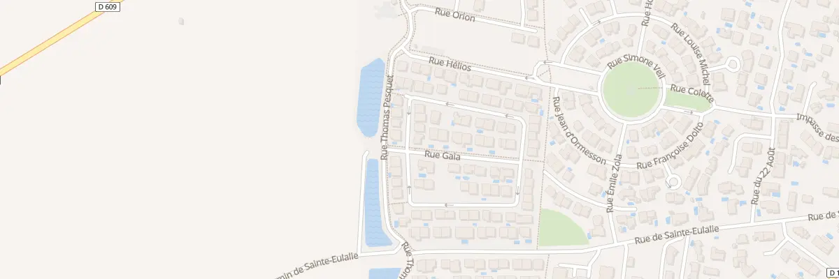 Plan du 23 Rue Polaris à Nissan-lez-Enserune