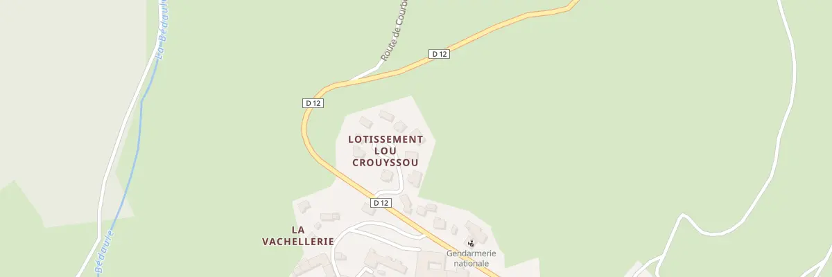 Plan du 5341 Lot Lou Crouyssou à Fournels